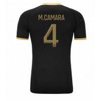 Maglie da calcio AS Monaco Mohamed Camara #4 Seconda Maglia 2023-24 Manica Corta